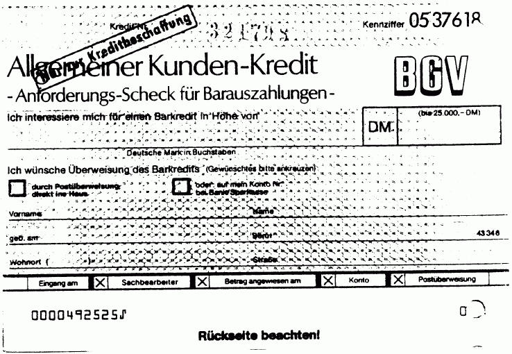 LNRB 1981, 12326a