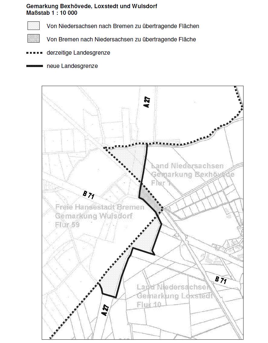 Autobahnabfahrt Bremerhaven Süd/Wulsdorf